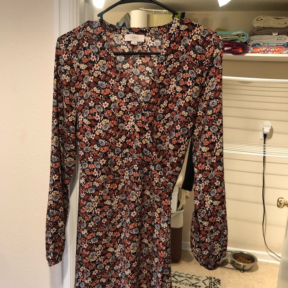 LOFT fall dress